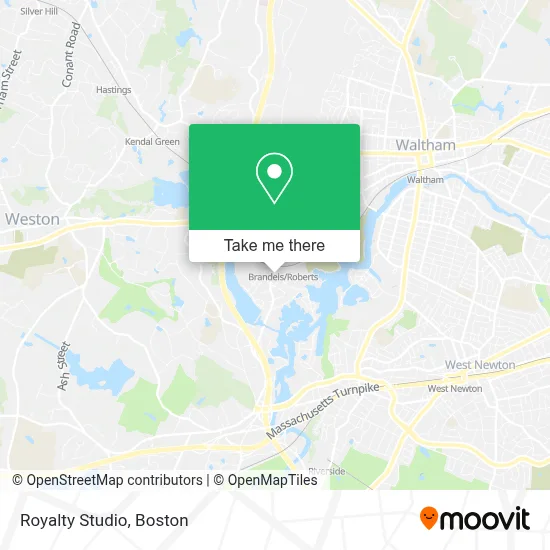 Royalty Studio map