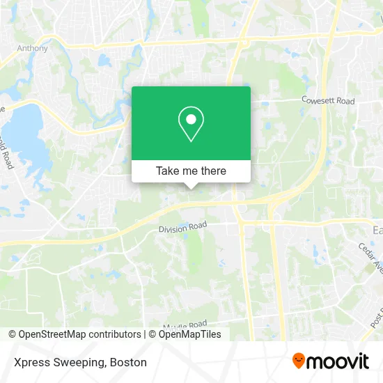 Xpress Sweeping map