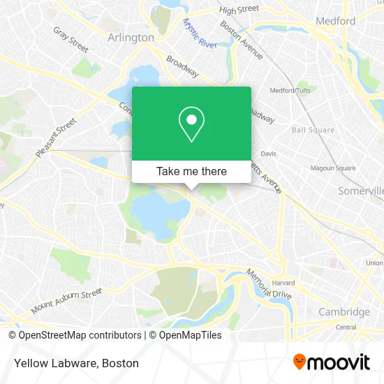 Yellow Labware map