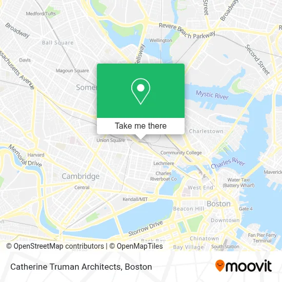 Catherine Truman Architects map