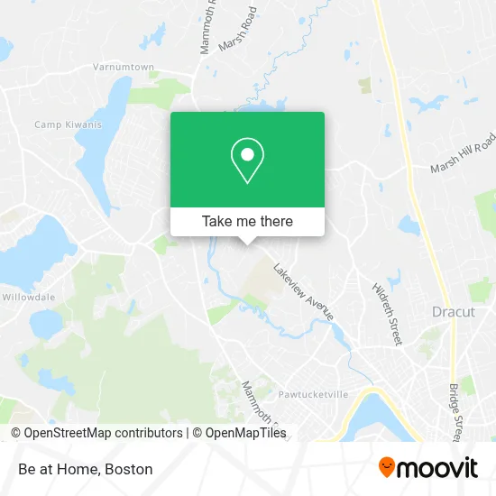 Be at Home map