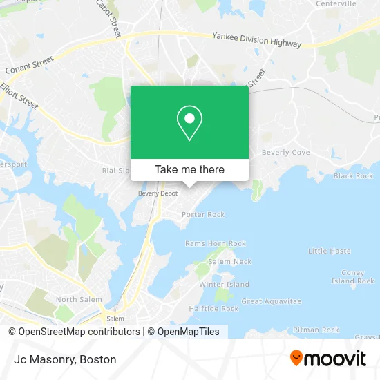 Jc Masonry map