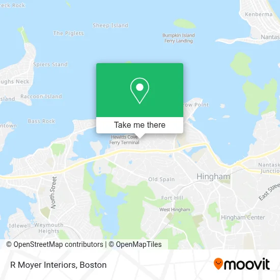 R Moyer Interiors map