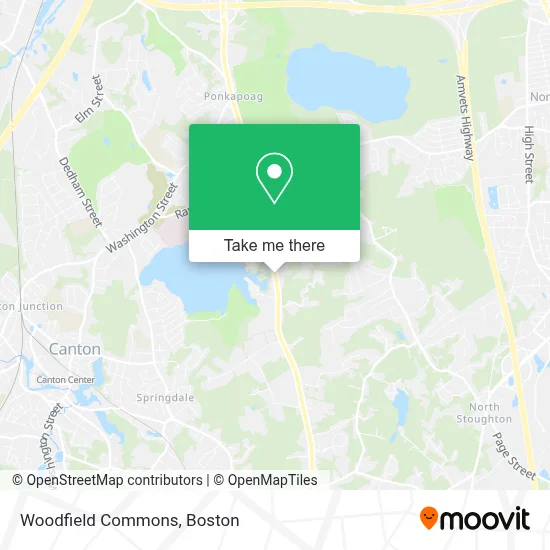 Woodfield Commons map