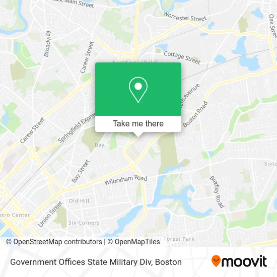 Government Offices State Military Div map
