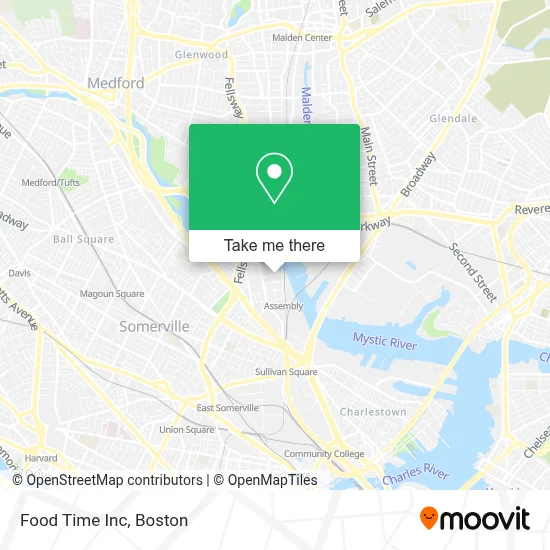 Food Time Inc map