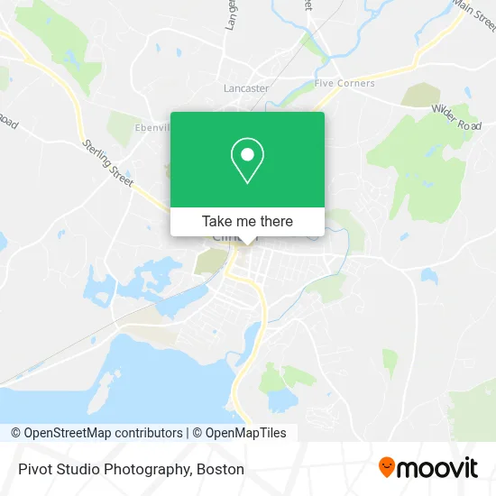 Pivot Studio Photography map