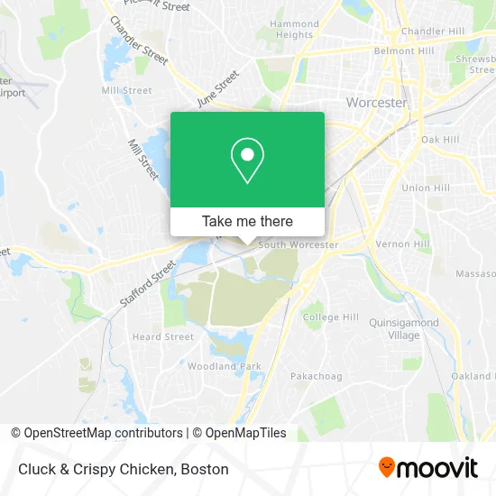 Cluck & Crispy Chicken map