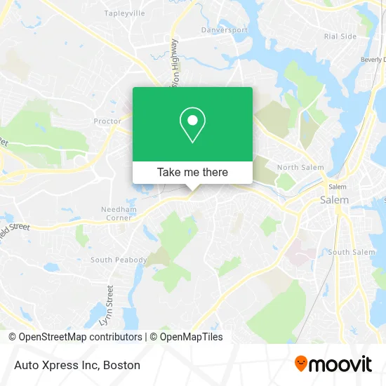 Auto Xpress Inc map