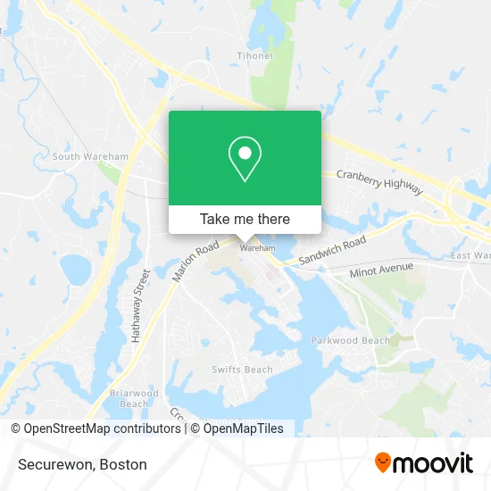 Securewon map