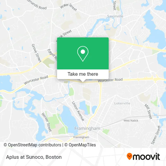 Aplus at Sunoco map