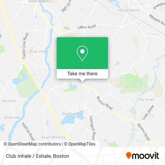 Club Inhale / Exhale map