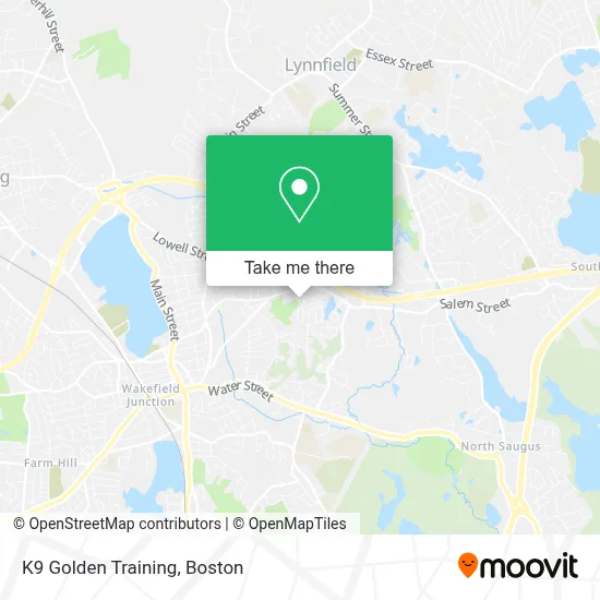 K9 Golden Training map