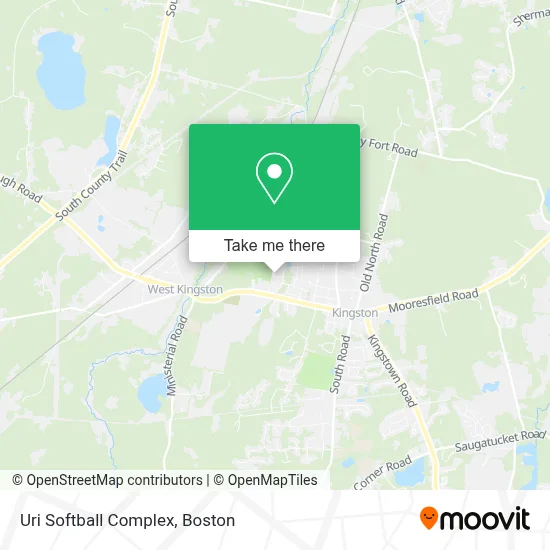 Uri Softball Complex map