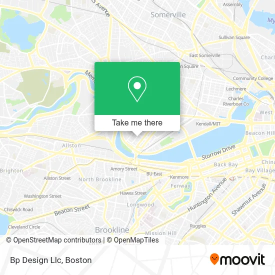 Bp Design Llc map