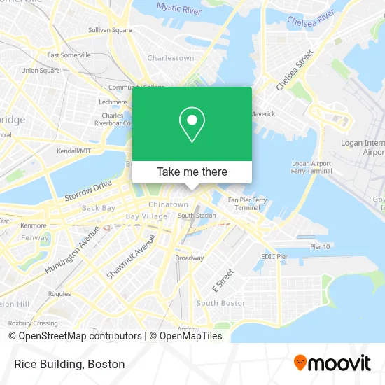 Rice Building map