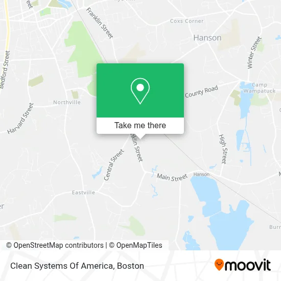 Clean Systems Of America map