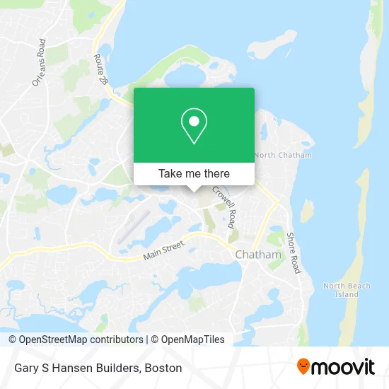 Gary S Hansen Builders map