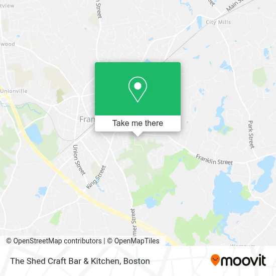 The Shed Craft Bar & Kitchen map