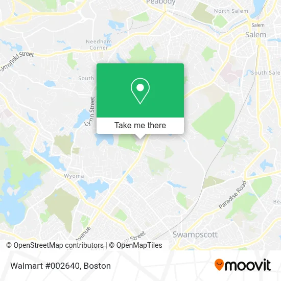 Walmart #002640 map