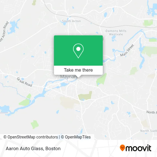 Aaron Auto Glass map