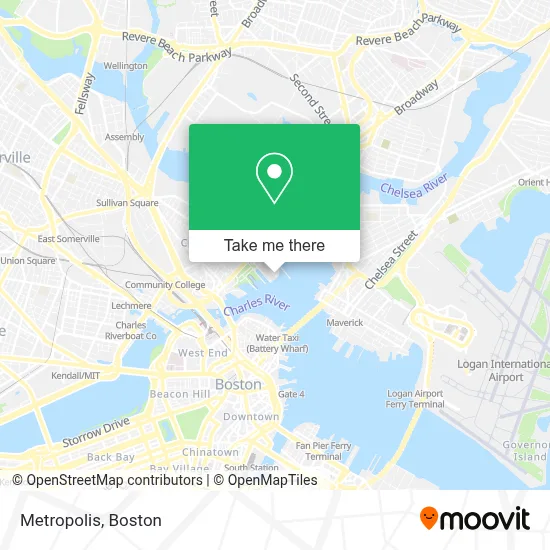 Metropolis map