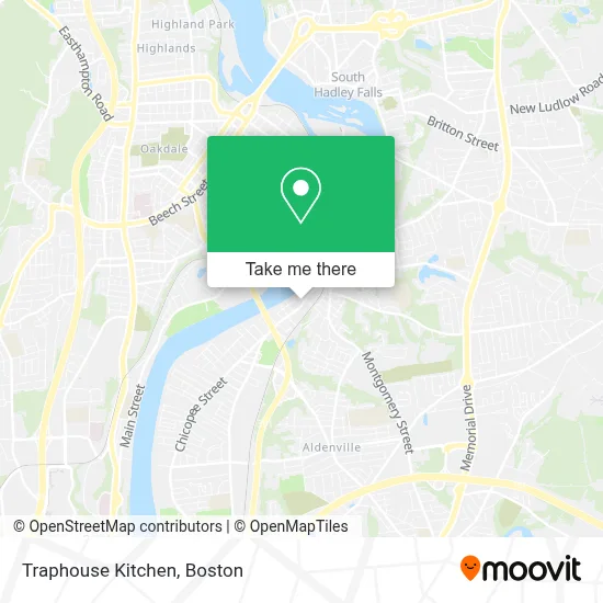 Traphouse Kitchen map