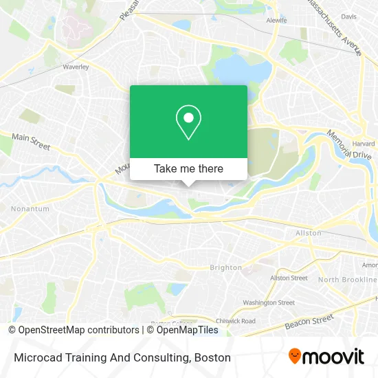 Microcad Training And Consulting map