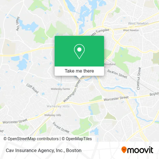 Cav Insurance Agency, Inc. map