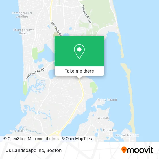 Js Landscape Inc map