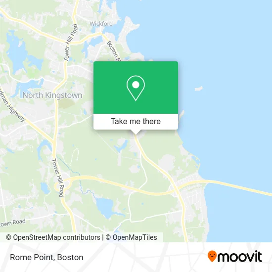 Rome Point map