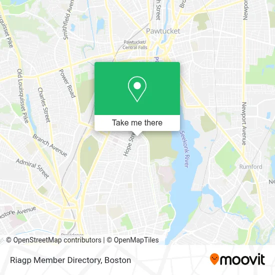 Riagp Member Directory map