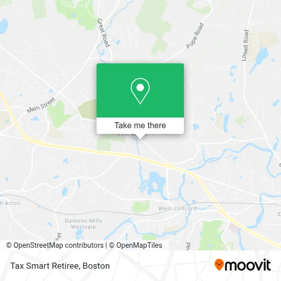 Tax Smart Retiree map
