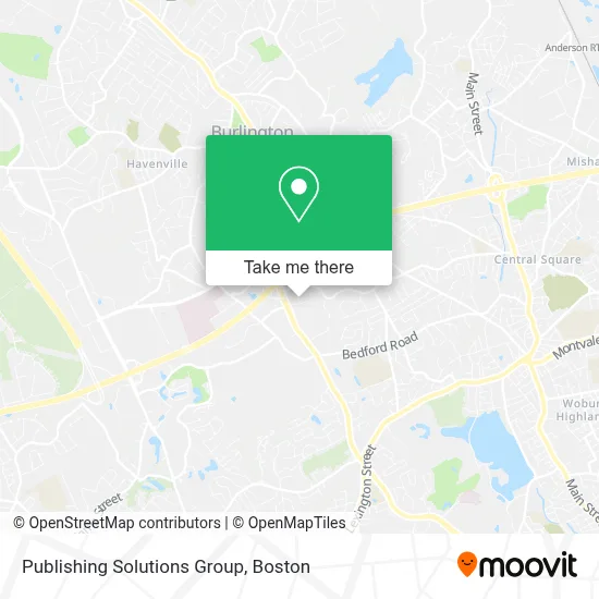 Publishing Solutions Group map