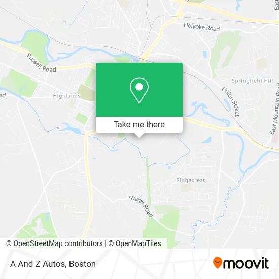 A And Z Autos map