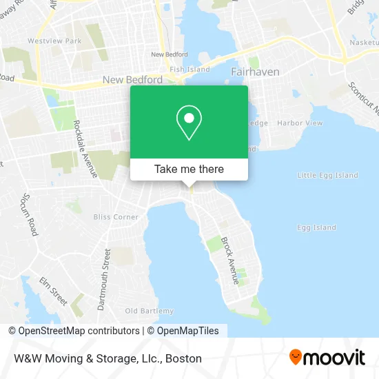 W&W Moving & Storage, Llc. map