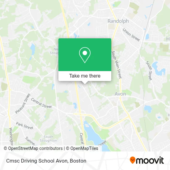 Cmsc Driving School Avon map