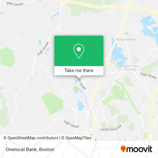 Onelocal Bank map