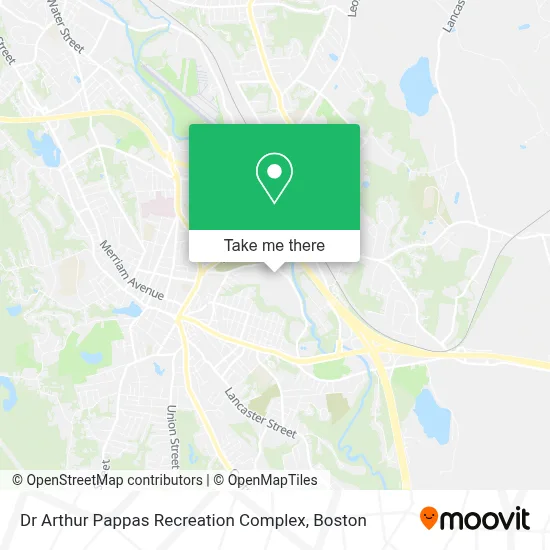 Dr Arthur Pappas Recreation Complex map