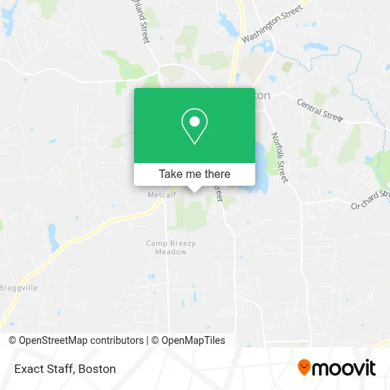 Exact Staff map