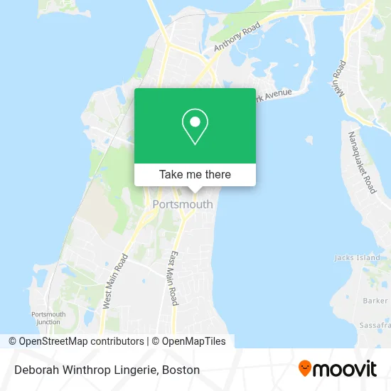 Deborah Winthrop Lingerie map