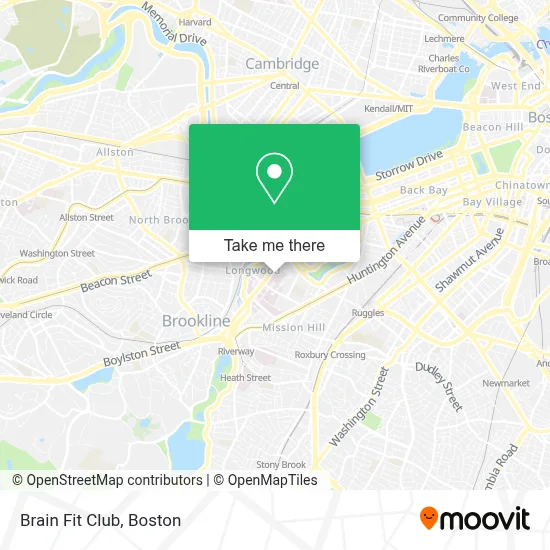 Brain Fit Club map