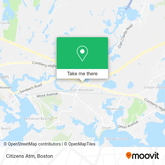 Citizens Atm map
