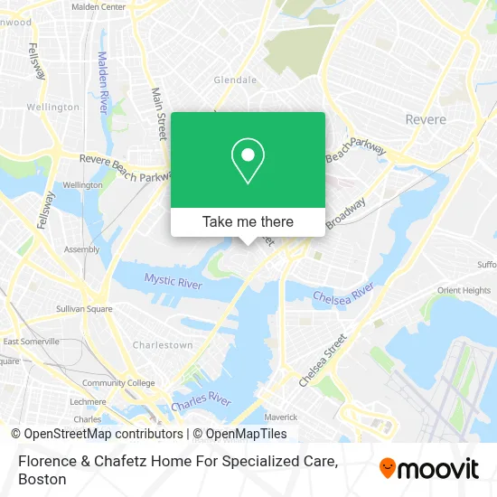 Florence & Chafetz Home For Specialized Care map