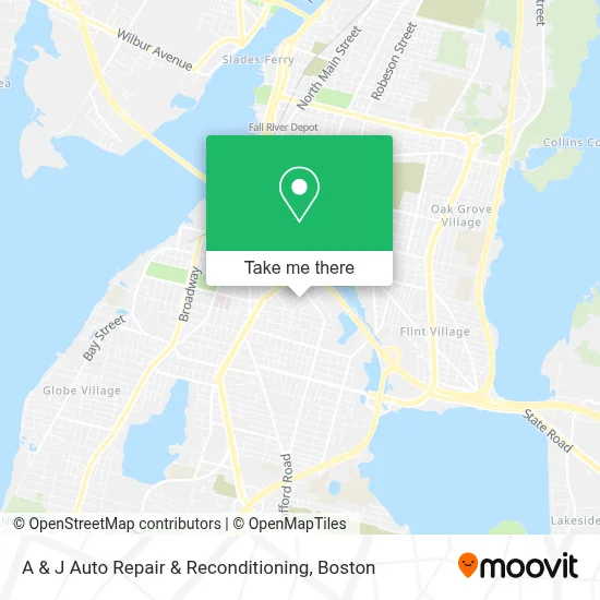 A & J Auto Repair & Reconditioning map