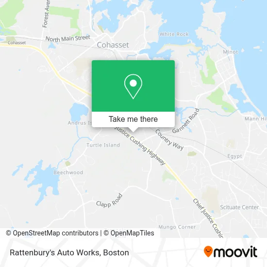 Rattenbury's Auto Works map