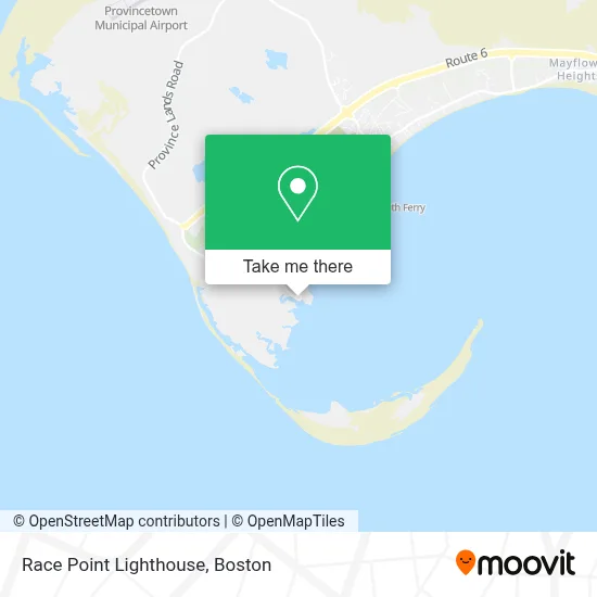 Race Point Lighthouse map