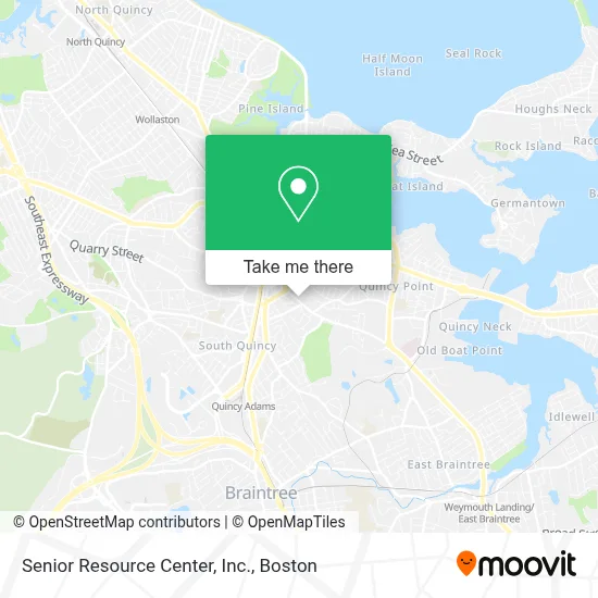 Senior Resource Center, Inc. map
