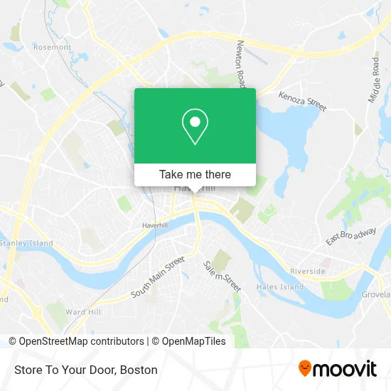 Store To Your Door map