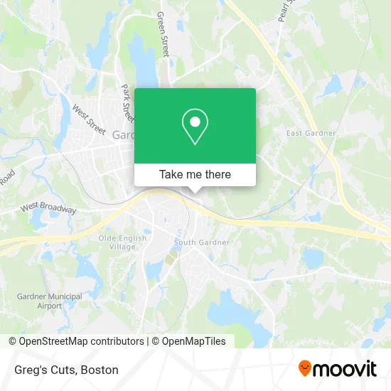 Greg's Cuts map